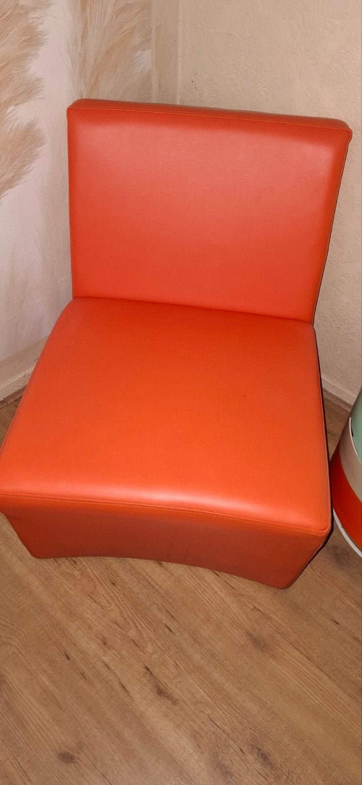 Mobitec lounge stoel oranje, Ophalen, Minder dan 75 cm, Eenpersoons, Minder dan 150 cm