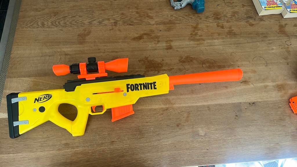 Nerf Fortnite snipet zgan, Ophalen of Verzenden, Zo goed als nieuw
