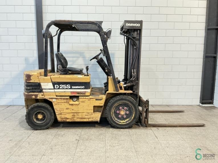 Heftrucks Diesel Daewoo D25S 1995, 2000 tot 3000 kg, Diesel, Heftruck, Daewoo
