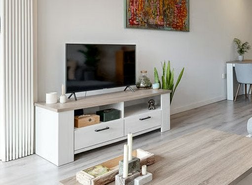 Tv meubel, Ophalen, Gebruikt, 100 tot 150 cm, Minder dan 100 cm