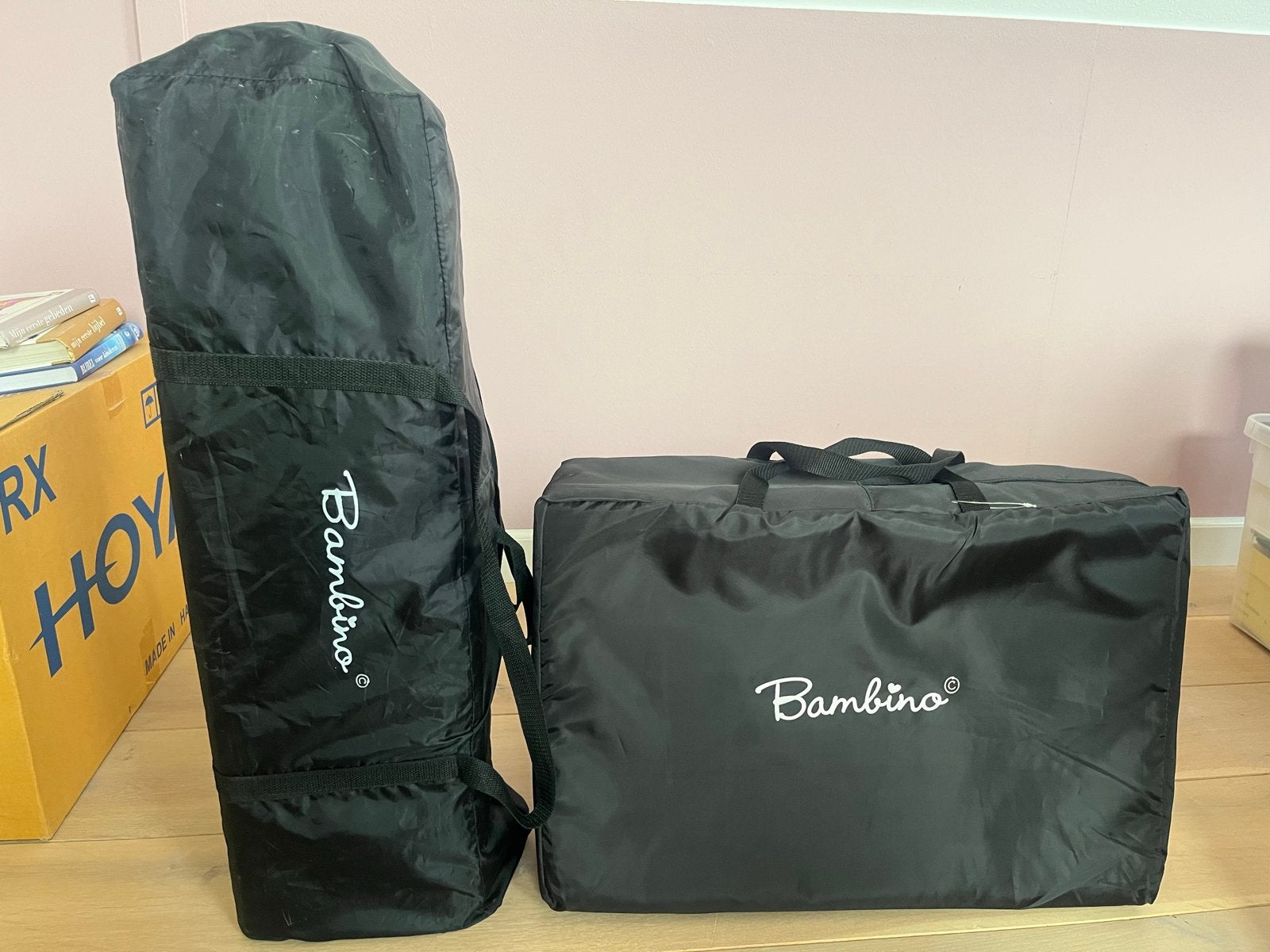 Bambino Reisbedje - Compact en Handig(NIEUW), Ophalen of Verzenden, Nieuw, Reisbedje