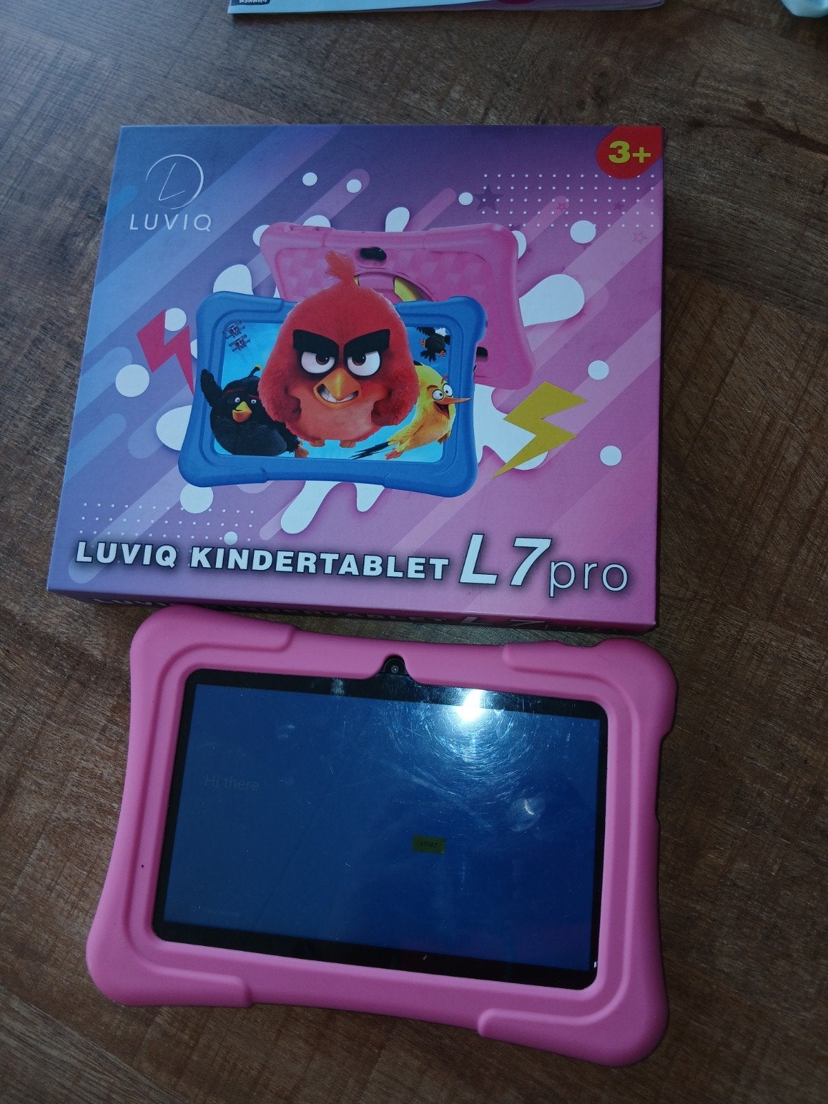 Luviq Kindertablet L7 Pro Roze - Zo goed als nieuw, Usb-aansluiting, 32 GB, Ophalen of Verzenden, Zo goed als nieuw