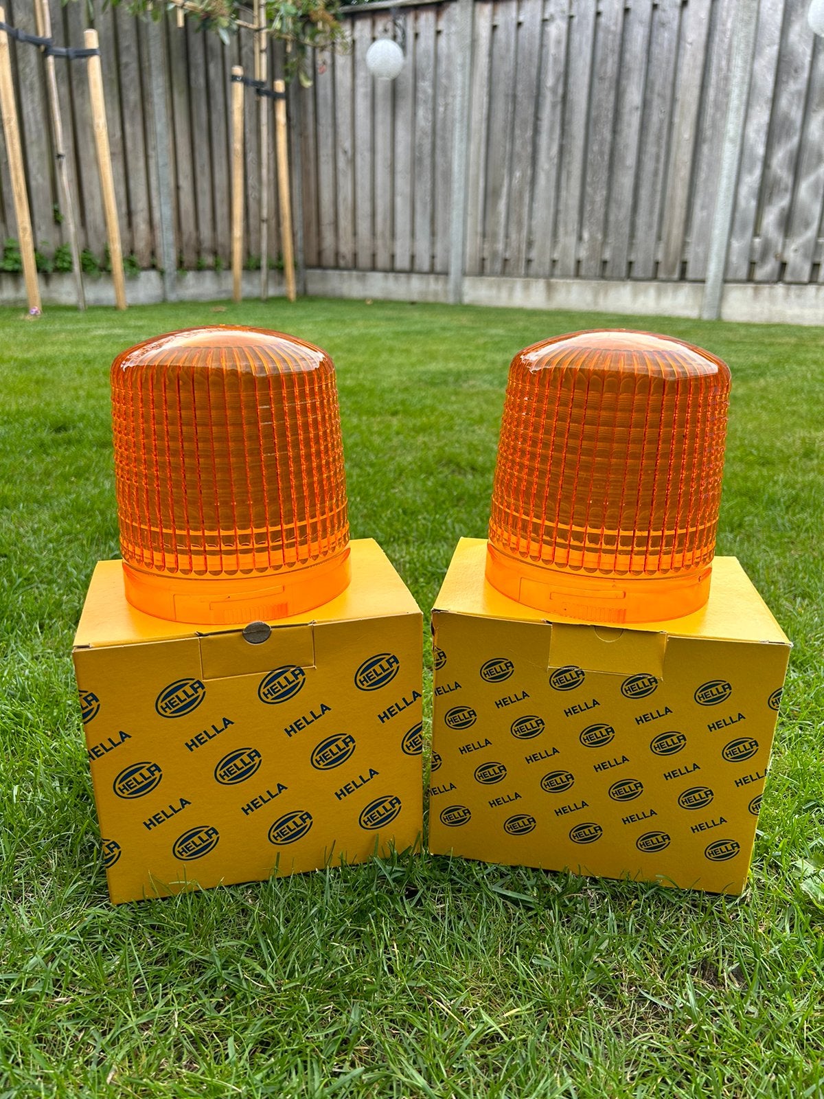 2 nieuwe Hella KL7000 oranje zwaailamp lenzen, Ophalen of Verzenden, Nieuw, Overige merken, Verlichting