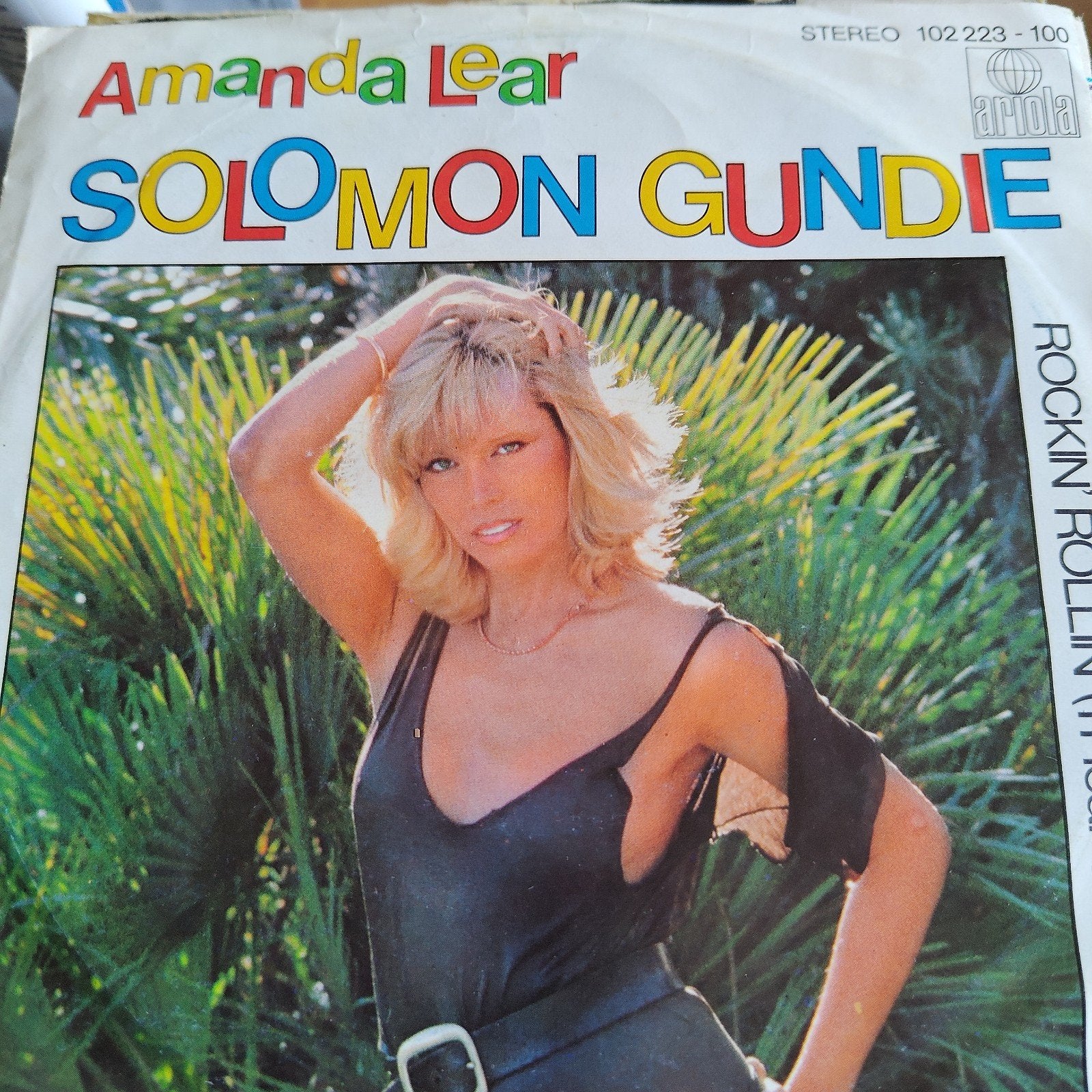 Amanda Lear - Solomon Gundie (Single), Gebruikt, 7 inch, Ophalen of Verzenden, Pop