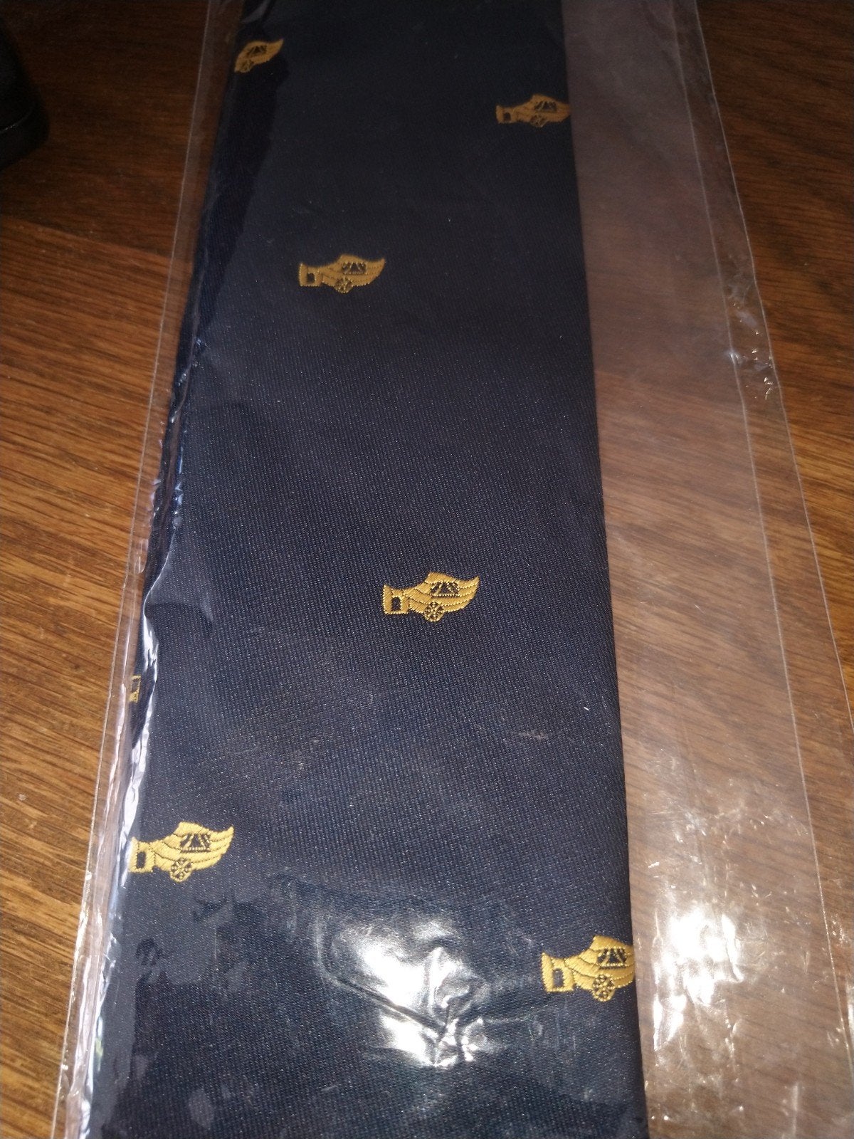 Nieuwe NCC Stropdas - Ongebruikt en in verpakking, Ophalen of Verzenden, Nieuw, Blauw, Met patroon