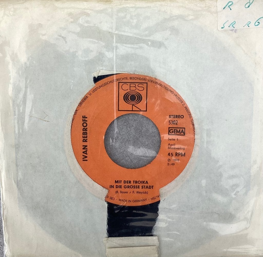 Ivan Rebroff - Mit der Troika in die grosse Stadt, Gebruikt, 7 inch, Ophalen of Verzenden, Pop