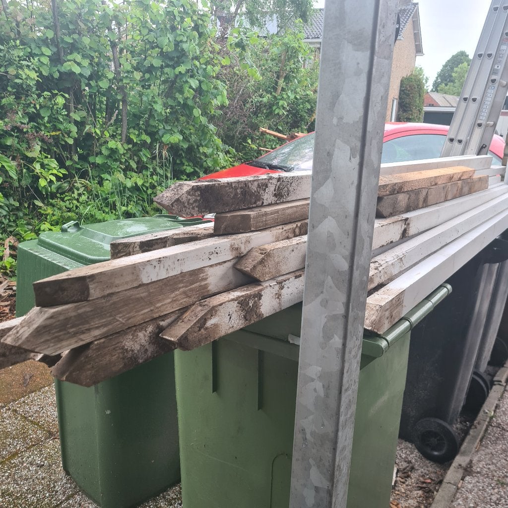 Paar palen., Tuin en Terras, Ophalen, Gebruikt
