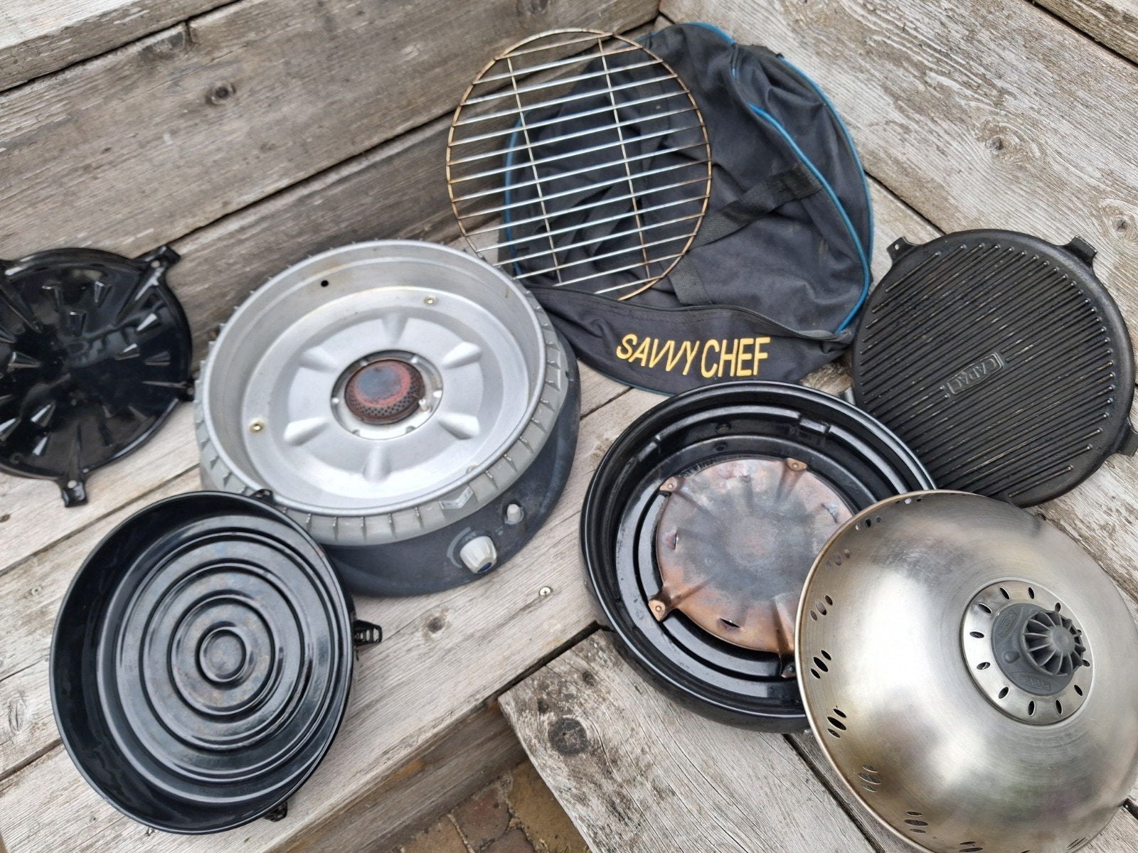 Cadac Savvy Chef (tafelmodel), Ophalen of Verzenden, Gebruikt, Cadac en Onbekend