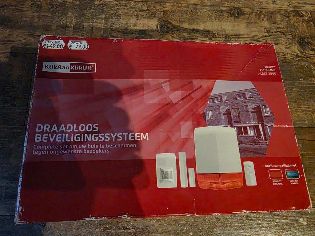 nieuw draadloos beveiligs/alarmsysteem, Beweging, Nieuw, Ophalen of Verzenden, Compleet systeem