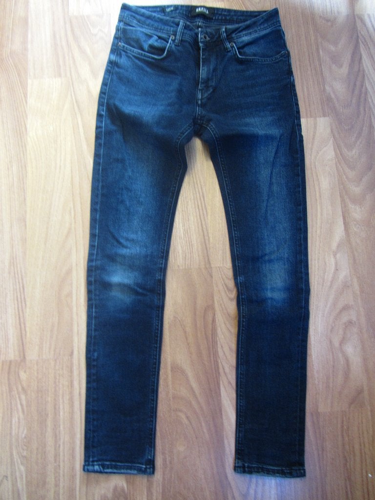 Spijkerbroek Refill Leroy skinny fit maat 29-32 blauw, Refill Leroy skinny fit, Blauw, Ophalen of Verzenden, Zo goed als nieuw