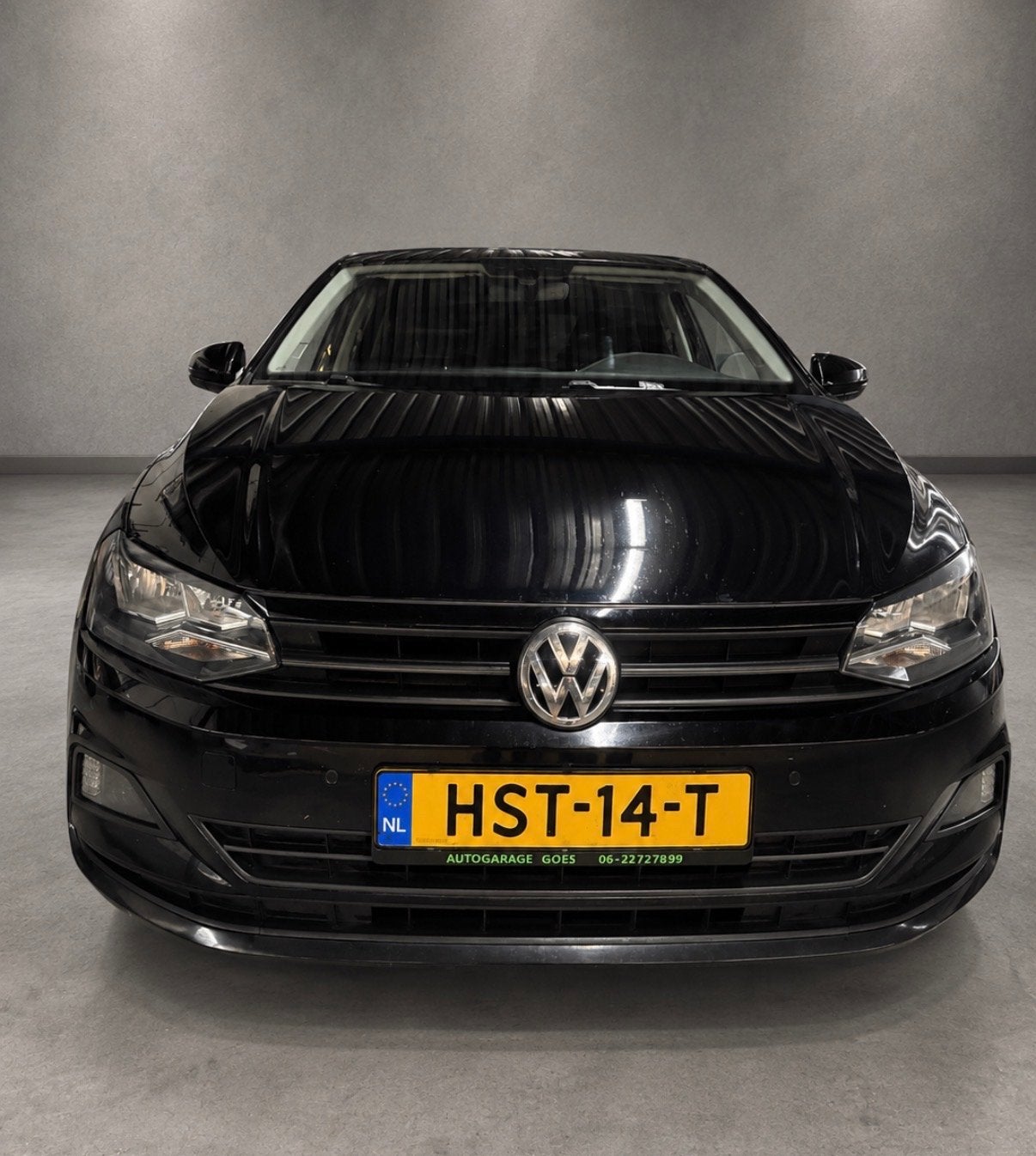 Volkswagen Polo 1.0 MPI 65pk 2018 Zwart, 1005 kg, Zwart, Bedrijf, Handgeschakeld