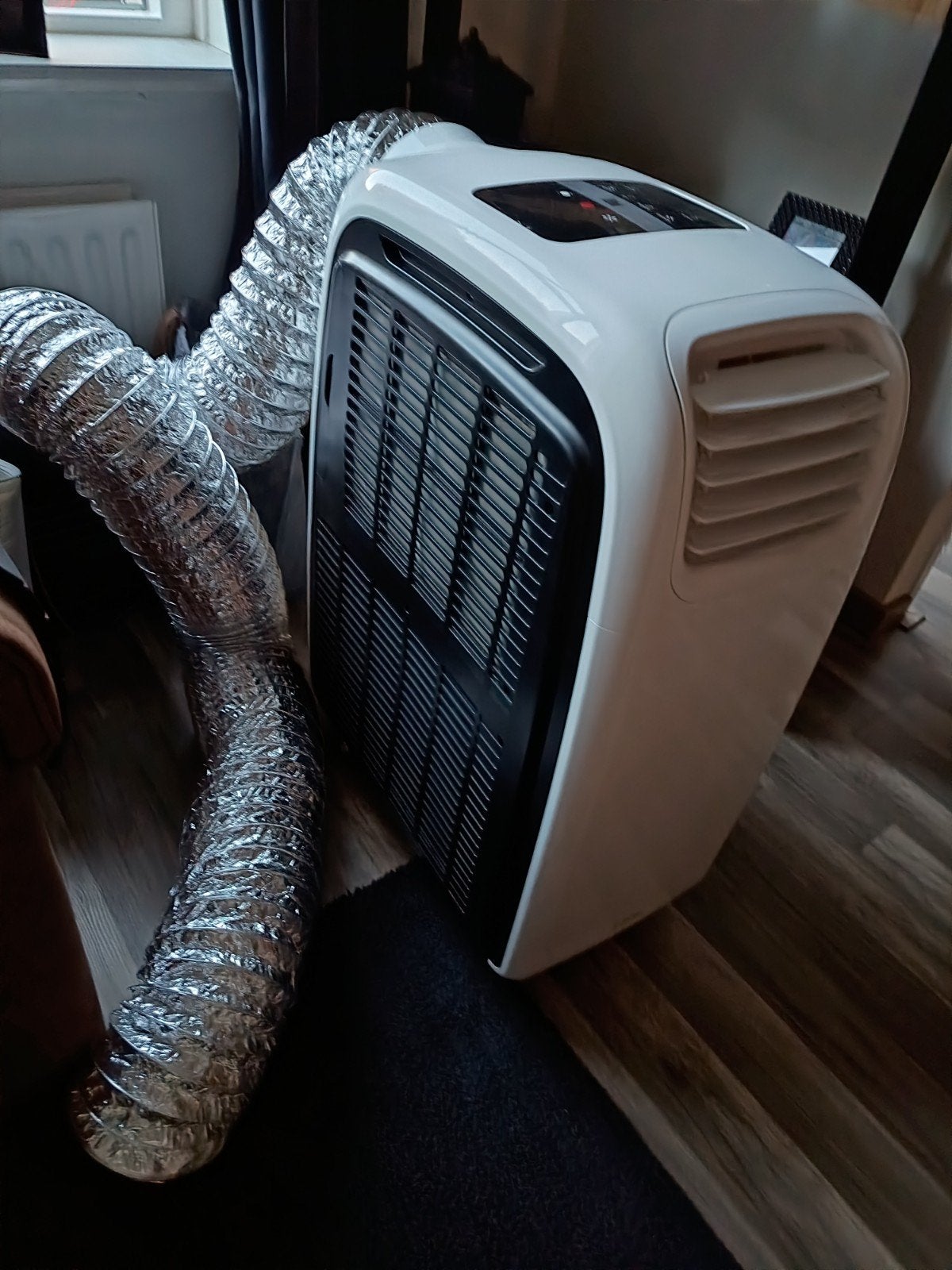 Mobiele airco met afvoerslang en timerfunctie, Ophalen, Gebruikt, Timer, 3 snelheden of meer
