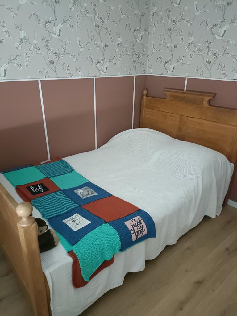 Mooi 2 persoons bed, Huis en Inrichting, 90 cm, Eenpersoons, Ophalen of Verzenden, Zo goed als nieuw