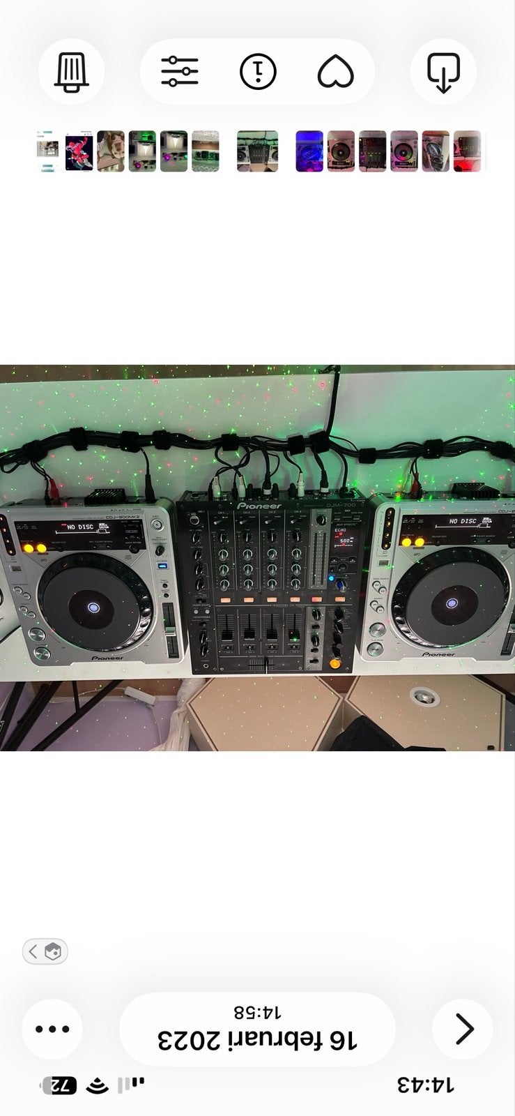 Foto 3 van Pioneer DJM-700 DJ Mixer - Zo goed als nieuw