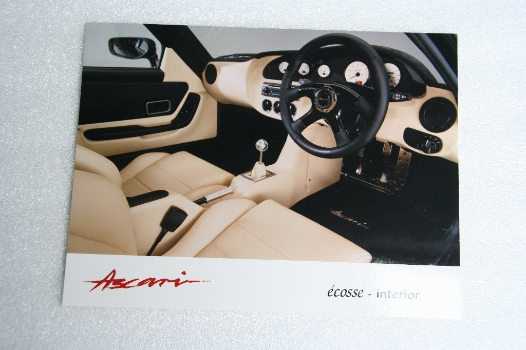 Persfoto Ascari Ecosse (1997) (1), Ophalen of Verzenden, Nieuw, Overige merken