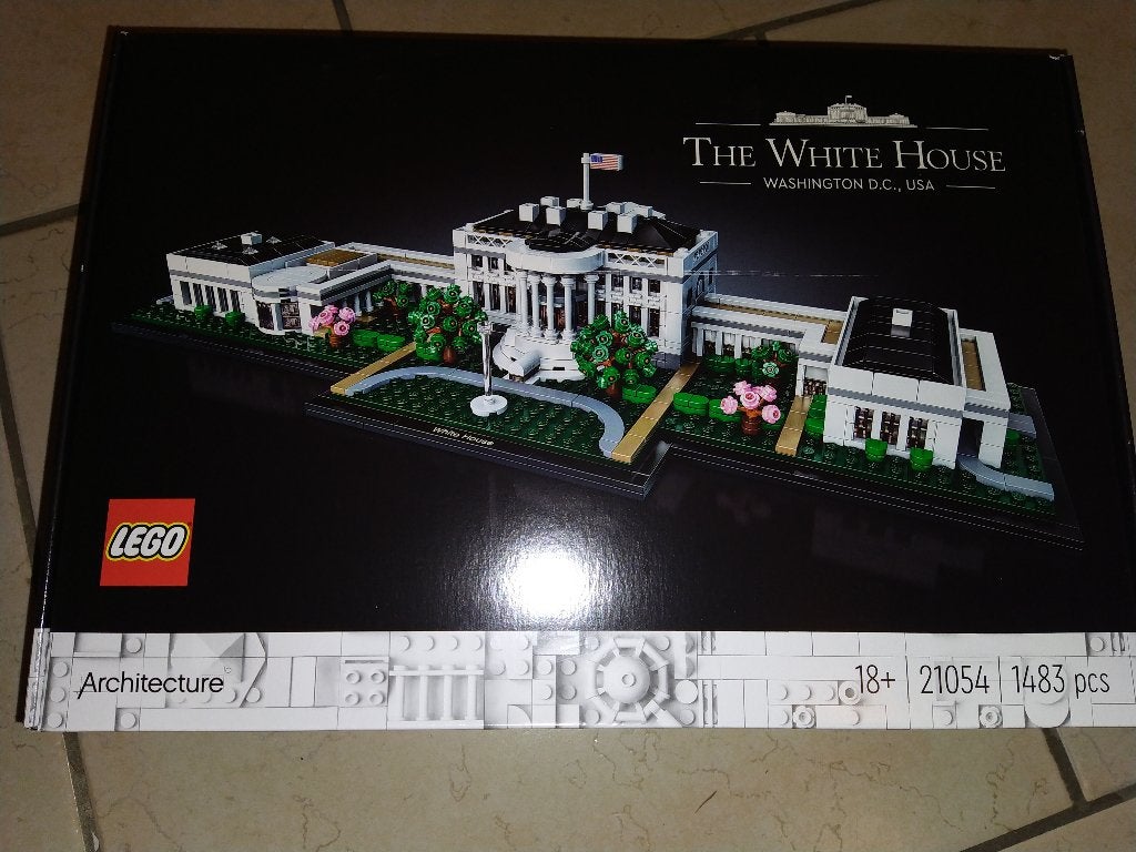 Lego Architecture - The White House, Het Witte huis - 21054, Lego, Nieuw, Architecture, Ophalen of Verzenden