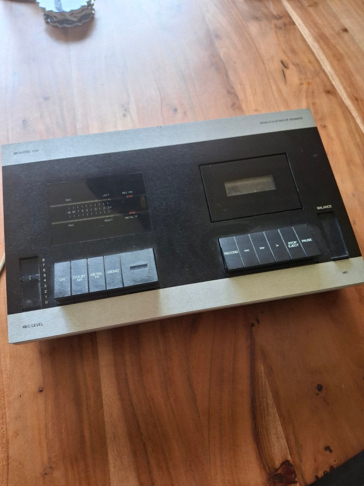 Bang & Olufsen Beocord 1700 Cassettedeck, Ophalen of Verzenden, Enkel, Overige merken, Tape counter