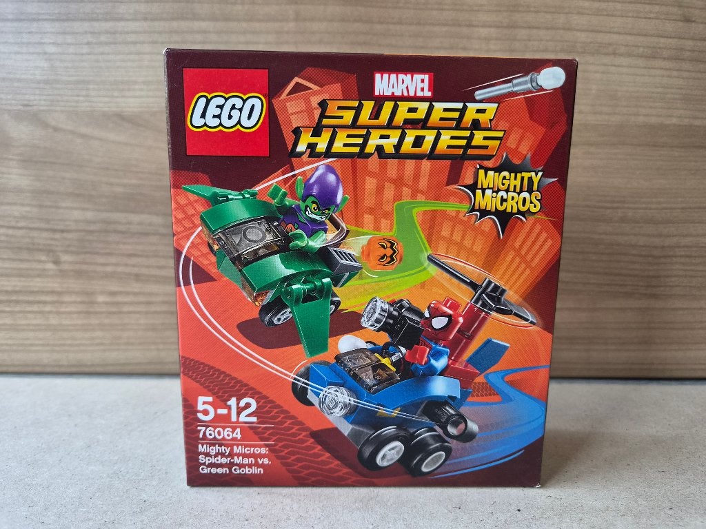 Lego Super Heroes 76064 Spider-Man vs. Green Goblin, Overige thema's, Nieuw, Ophalen of Verzenden, Complete set