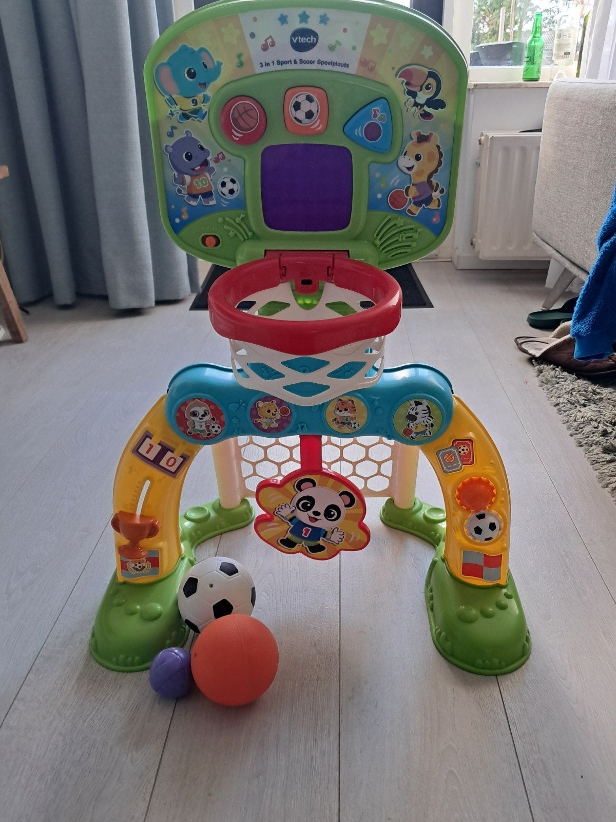 VTech 3-in-1 Sport & Scoor Speelplaats - Zo goed als nieuw, Ophalen, Zo goed als nieuw, Overige typen, Met licht