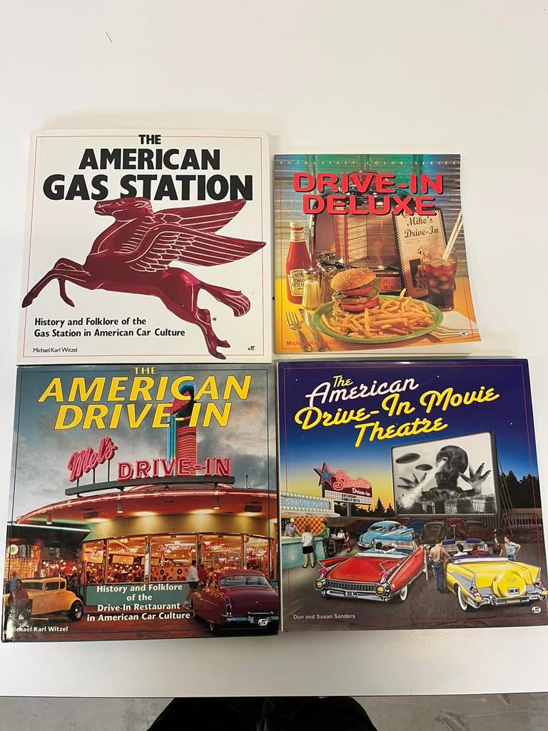 4 boeken Michael Karl Witzel Americana, Boeken, Kunst en Cultuur | Architectuur, Zo goed als nieuw, Overige onderwerpen, Ophalen of Verzenden
