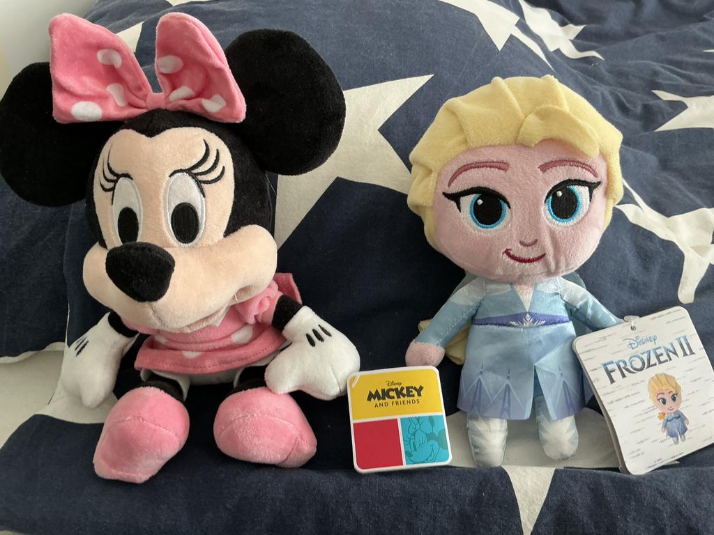 2 knuffels van Disney, Ophalen of Verzenden, Zo goed als nieuw, Overige typen