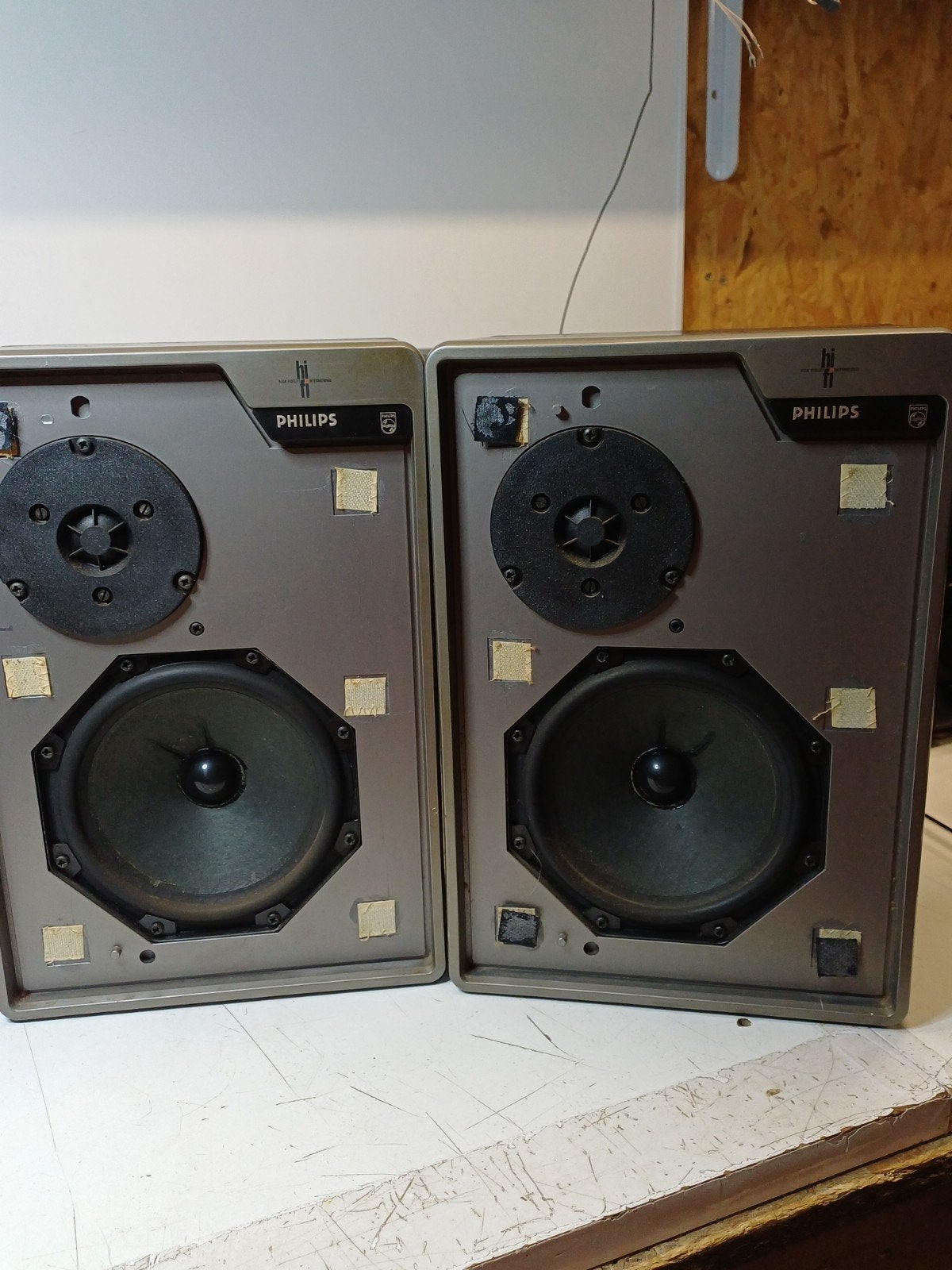Philips 22AH462/0R full range luidsprekers jaren '70, Ophalen of Verzenden