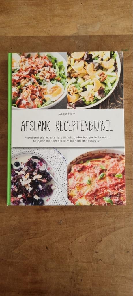 Afslank Receptenbijbel - Oscar Helm, Hoofdgerechten, Oscar Helm, Ophalen of Verzenden, Zo goed als nieuw