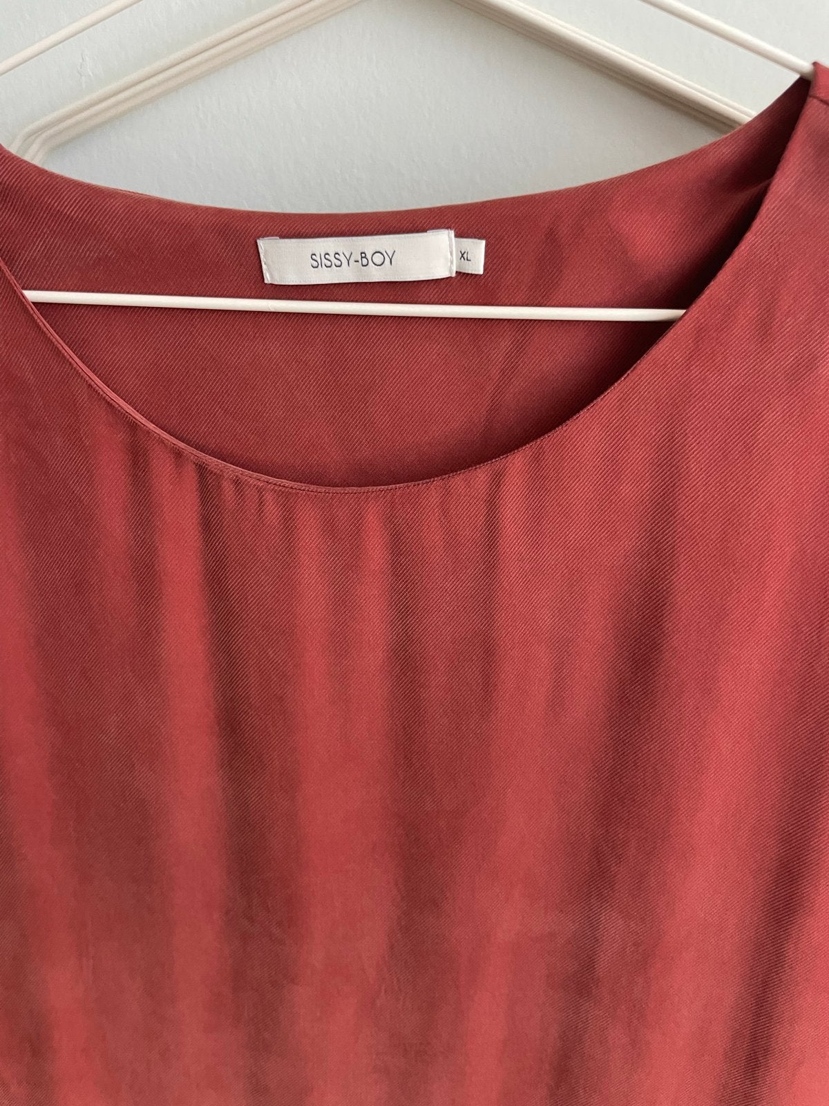 Sissy-Boy jurk, maat XL, rood/bruin, Kleding | Dames, Ophalen, Maat 46/48 (XL) of groter, Zo goed als nieuw, Rood