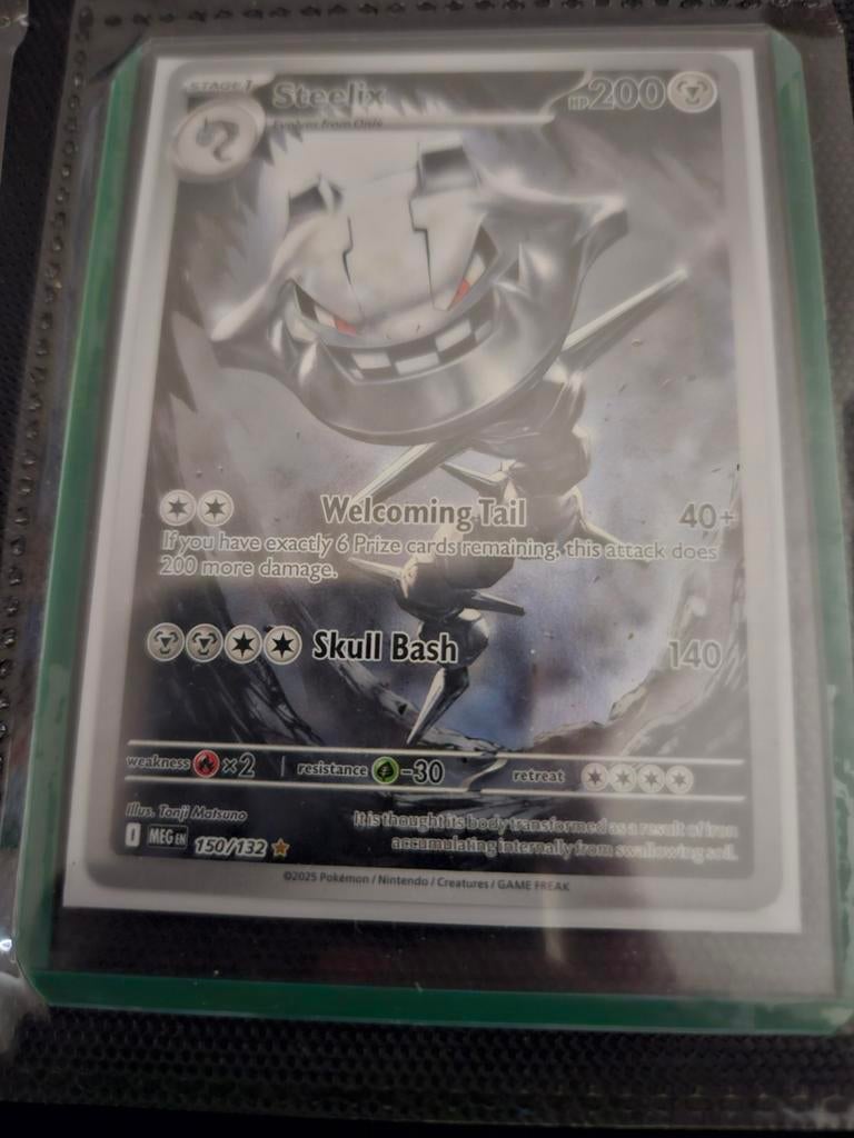 Pokemon Steelix 150/132 Mega Evolution, Hobby en Vrije tijd, Verzamelkaartspellen | Pokémon, Ophalen of Verzenden, Zo goed als nieuw