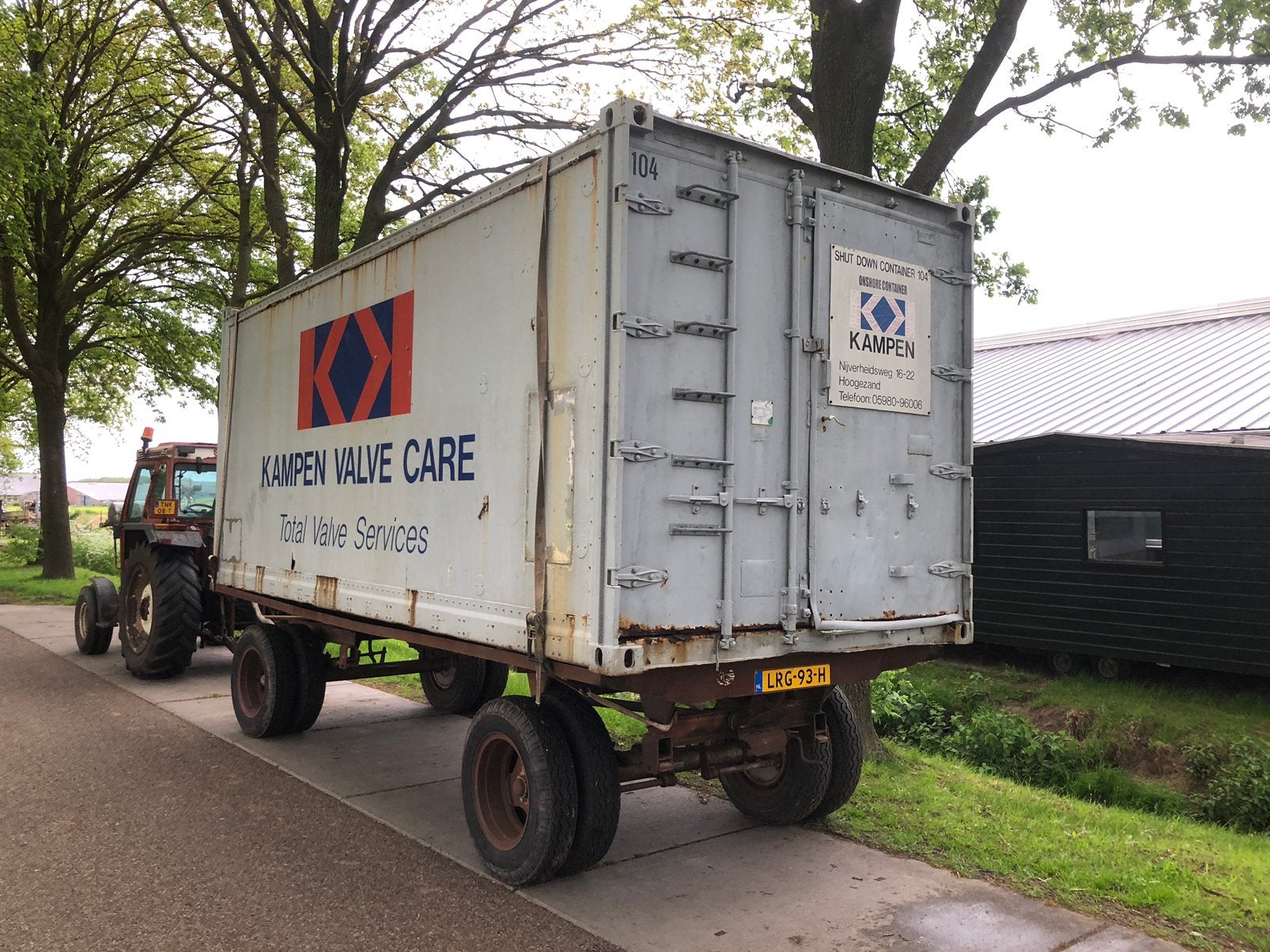 Opslagcontainer/ Zeecontainer 20 ft, Zakelijke goederen, Agrarisch | Werktuigen, Ophalen, Glastuinbouw, Overige typen