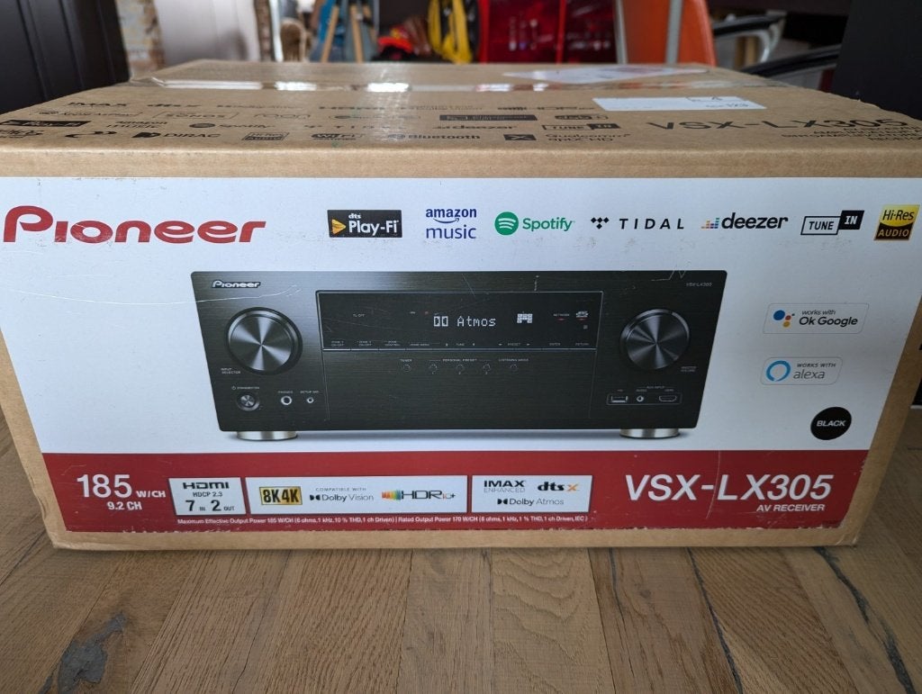 Pioneer VSX-LX305 9.2 AV Receiver - Zo goed als nieuw, Audio, Tv en Foto, Versterkers en Receivers, Overige systemen, Ophalen of Verzenden