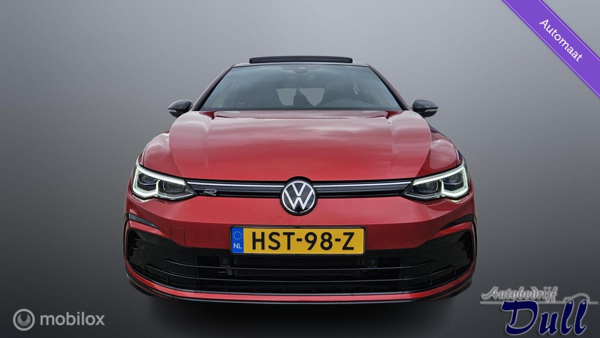 Volkswagen Golf 1.5 eTSI R-Line DSG Panoramadak 77504KM NWST, Auto's, Dealer onderhouden, 4 cilinders, Leder, Bedrijf