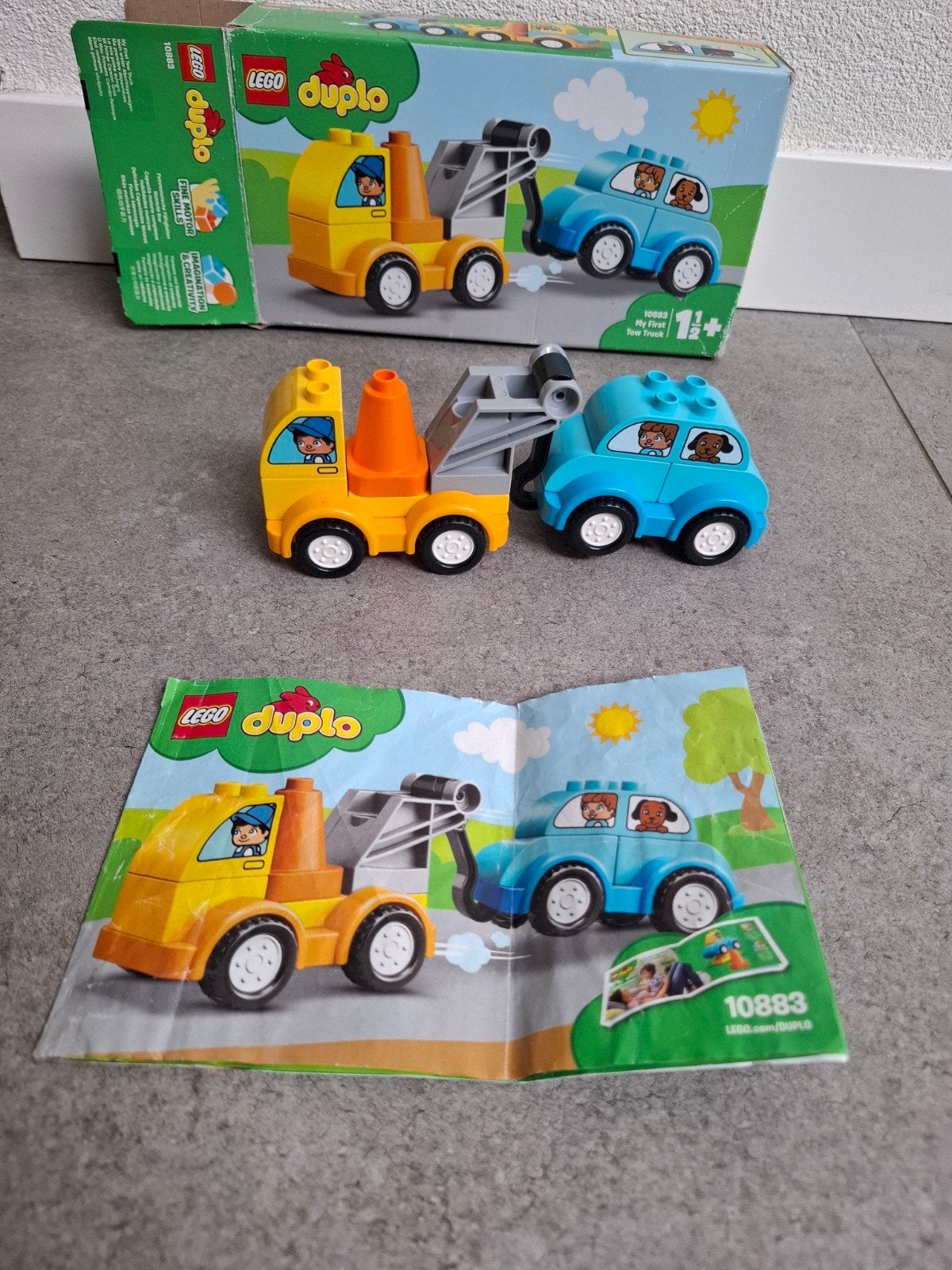 duplo takelwagen wagen duplo My First Tow Truck 10883, Kinderen en Baby's, Speelgoed | Duplo en Lego, Compleet, Ophalen of Verzenden