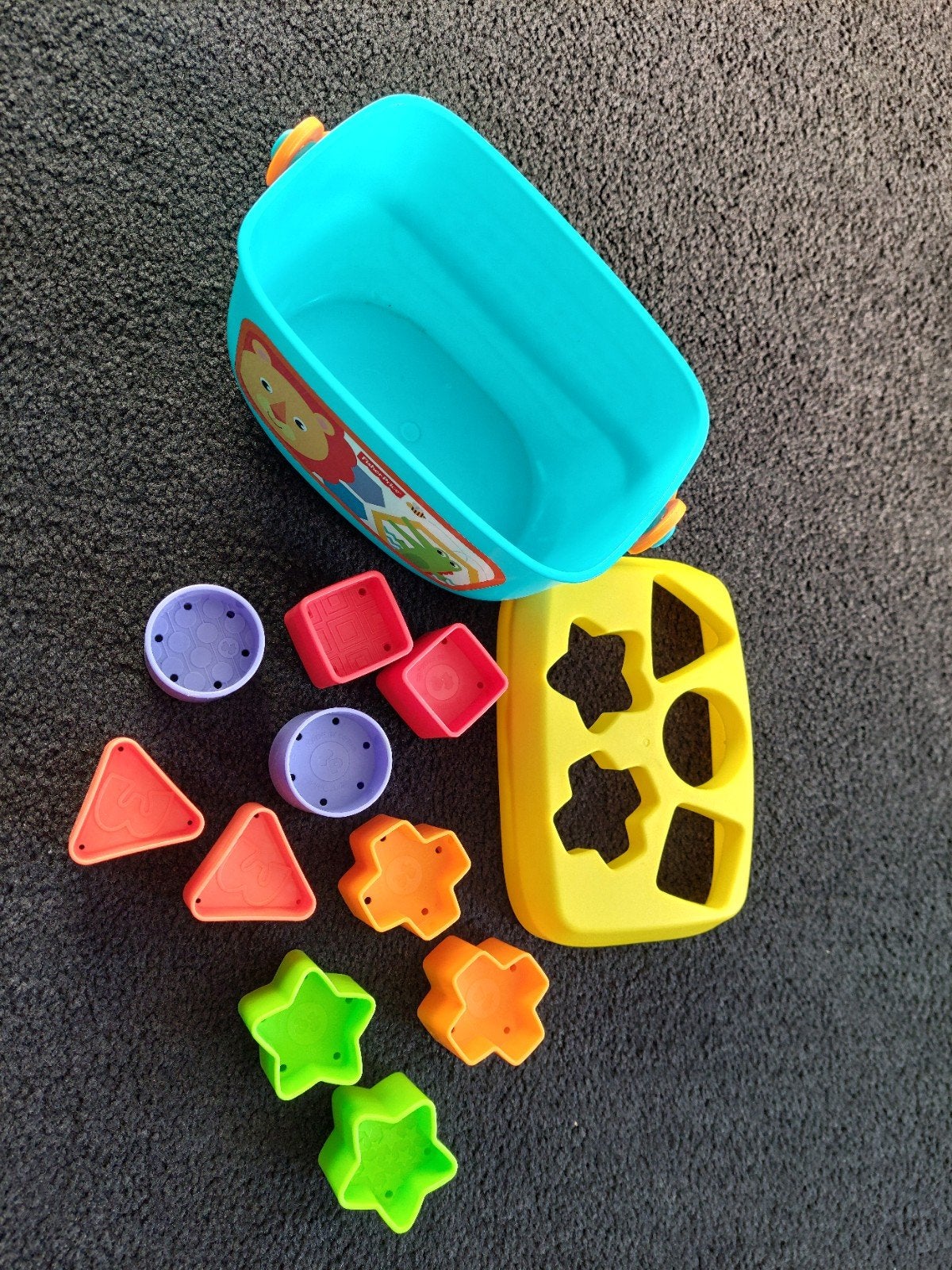 Fisher-Price Baby's Eerste Blokken vormenstoof Blokkendoos, Ophalen of Verzenden, Zo goed als nieuw, Overige typen
