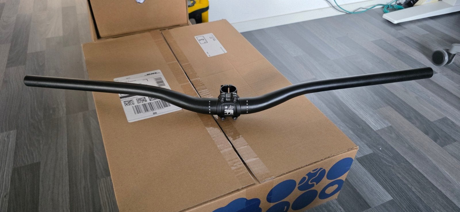Bicycle handlebar + threadless stem combo, Fietsen en Brommers, Fietsonderdelen, Stuur, Marin, Ophalen of Verzenden, Zo goed als nieuw