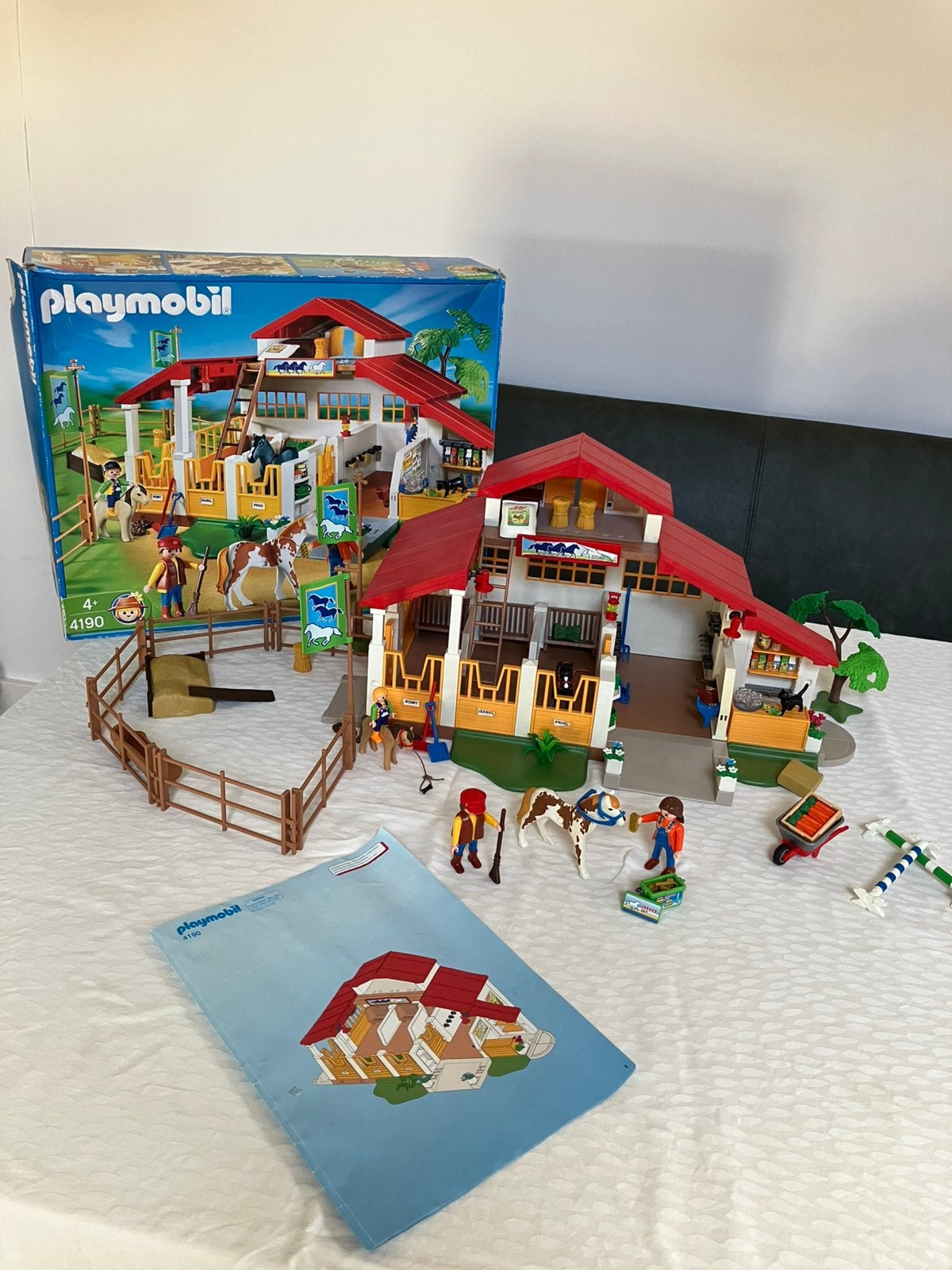 Playmobil Paardenmanege – 4190, Ophalen of Verzenden, Gebruikt, Complete set