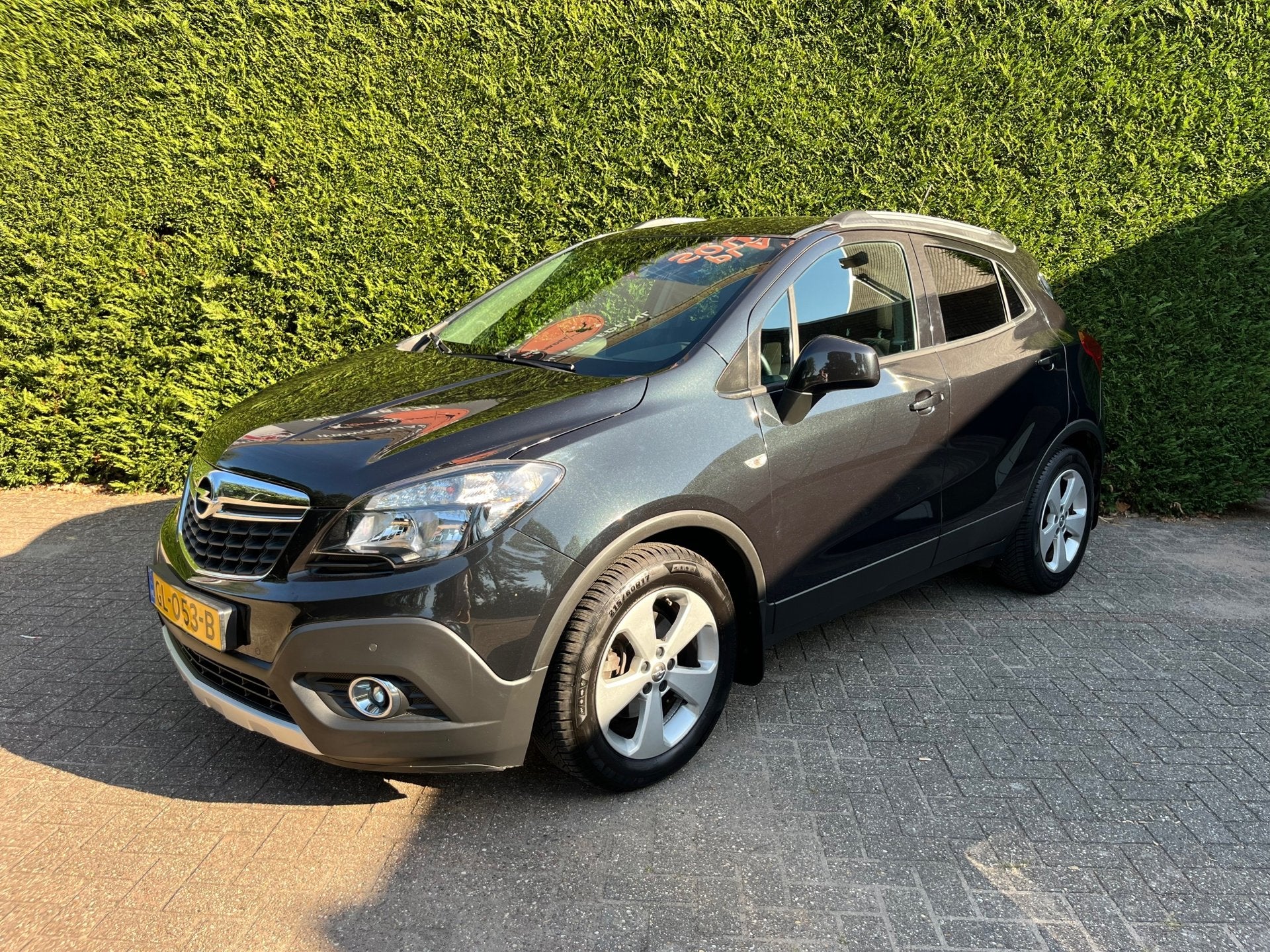 Opel Mokka 1.4 T Edition, Navi, PDC V+A, Trekhaak, Cruise,, Gebruikt, Euro 6, 4 cilinders, Zwart