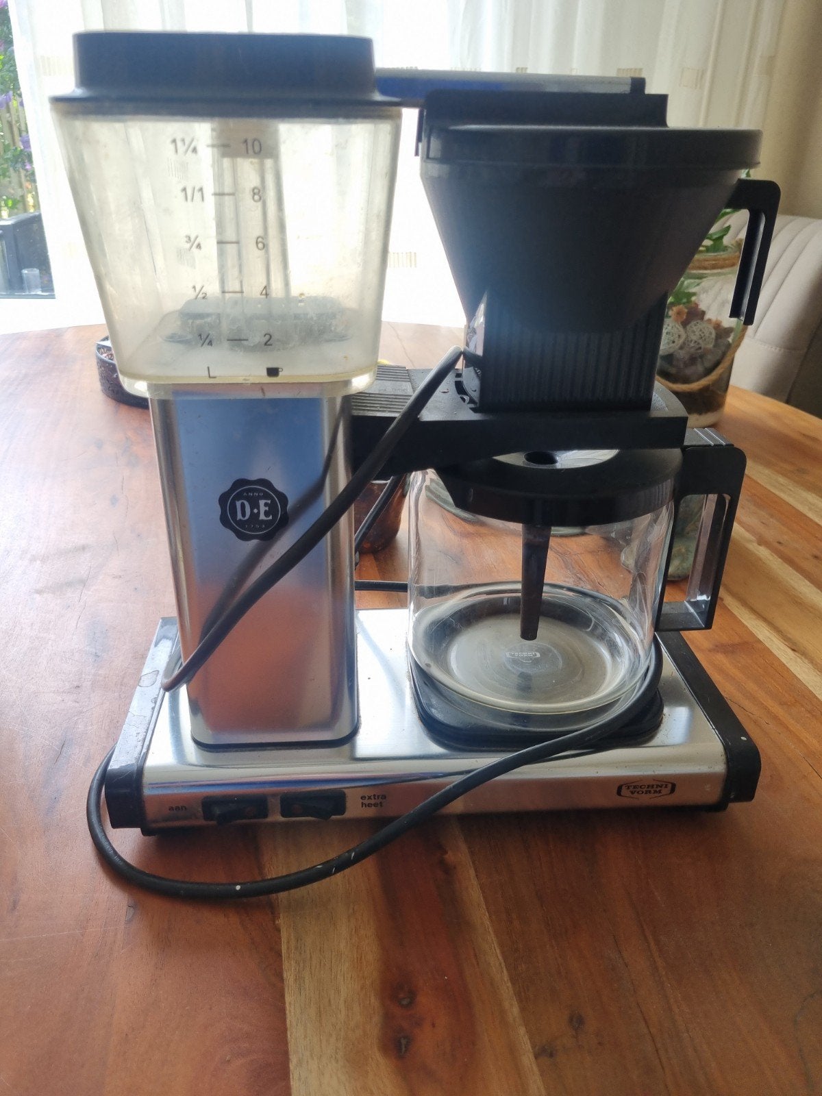 Vintage Douwe Egberts Koffiezetapparaat, Ophalen, Gebruikt, 10 kopjes of meer, Koffiemachine