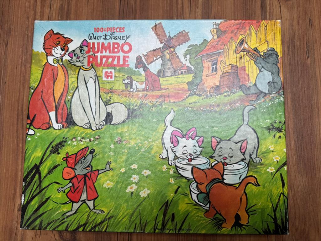 Jumbo puzzel !, Ophalen, Meer dan 50 stukjes, Zo goed als nieuw, 6 jaar of ouder