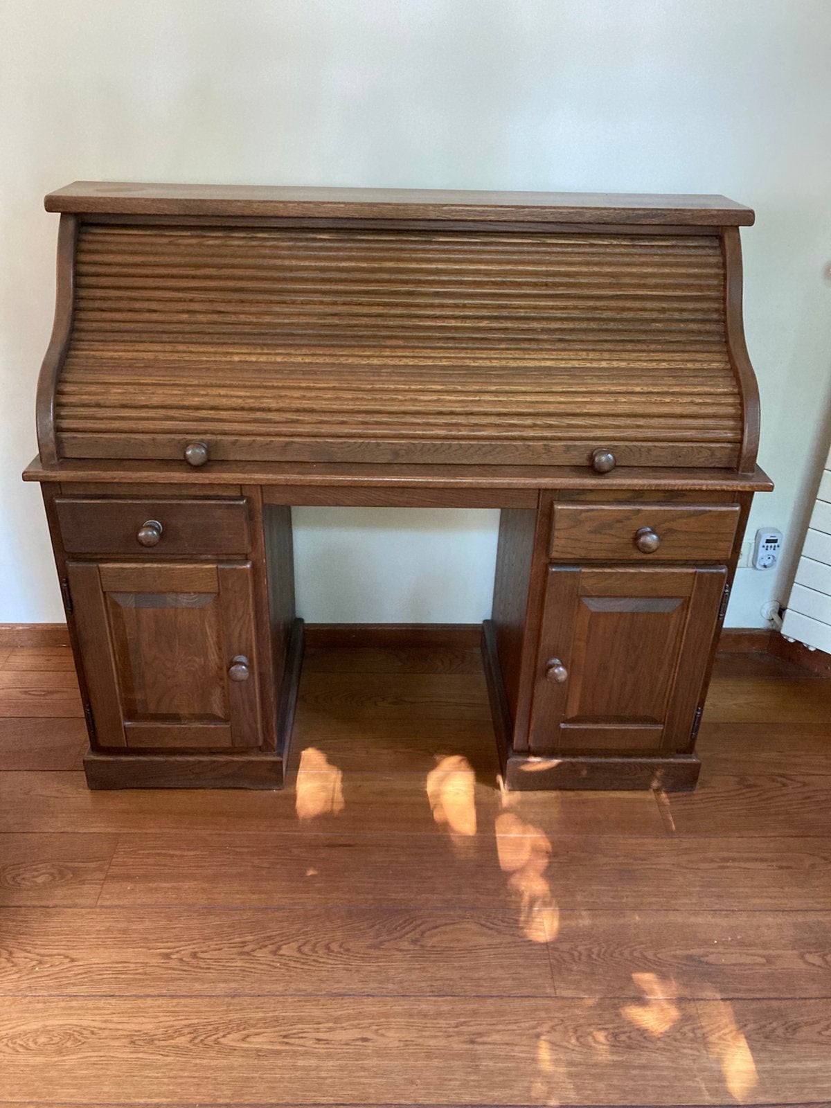 Secretaire donker eiken, Ophalen, Gebruikt