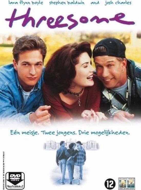DVD THREESOME STEPHEN BALDWIN LARA FLYNN BOYLE JOSH CHARLES, Alle leeftijden, Verzenden, Zo goed als nieuw