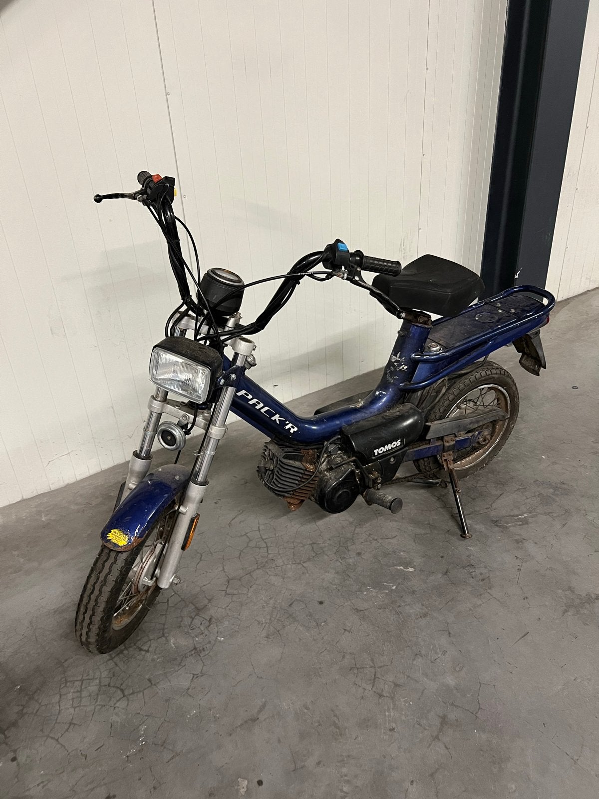 Tomos PACK'R opknapper met blauw kenteken (2008), Ophalen, Gebruikt, Overige modellen, 2 versnellingen