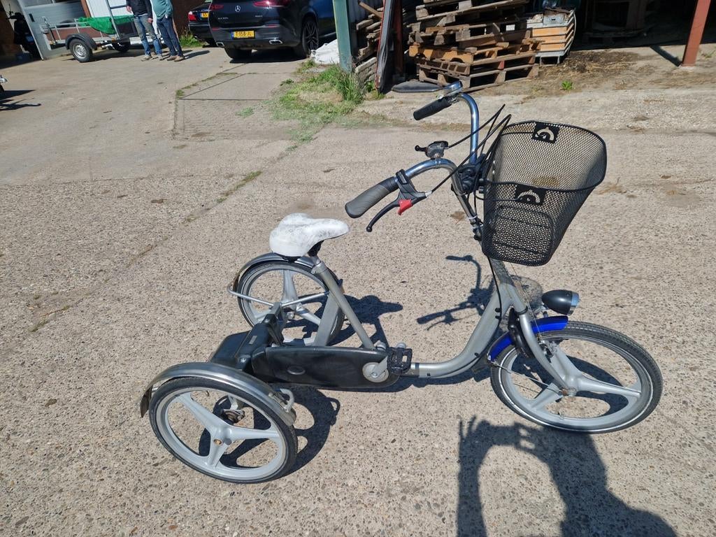Inca 3 Wielfiets met 3 Versnellingen - Nette Staat, Fietsen en Brommers, Fietsen | Driewielers, Ophalen, Gebruikt, Verstelbare zitting