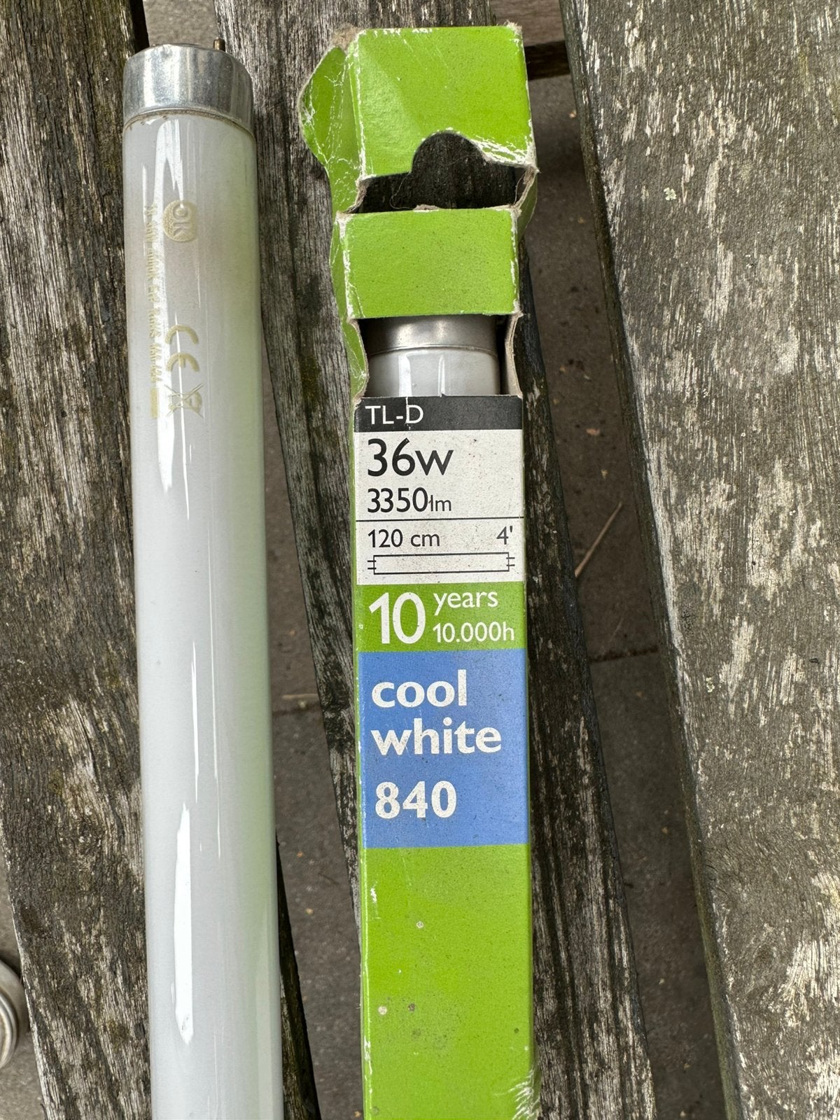 Nieuwe Philips TL buis 36wat 120cm, Ophalen, Zo goed als nieuw, Minder dan 30 watt, Overige fittingen