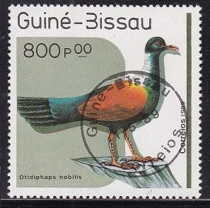 3096 – Guinee Bissau michel 1023 gestempeld , Fazantduif, Postzegels en Munten, Postzegels | Afrika, Verzenden, Overige landen