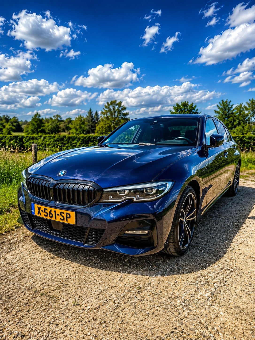 BMW 3-Serie 330e M-Sport 292pk Tanzanietblauw, Auto's, BMW, Automaat, 1998 cc, Achterwielaandrijving, 4 cilinders