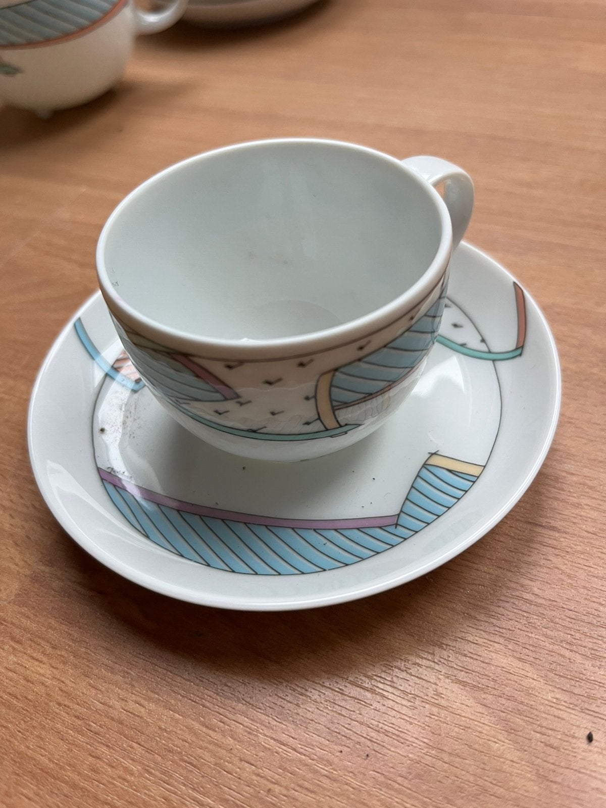 Unieke koffie/thee kopje Rosenthal, Ophalen, Zo goed als nieuw, Porselein, Kop en/of schotel