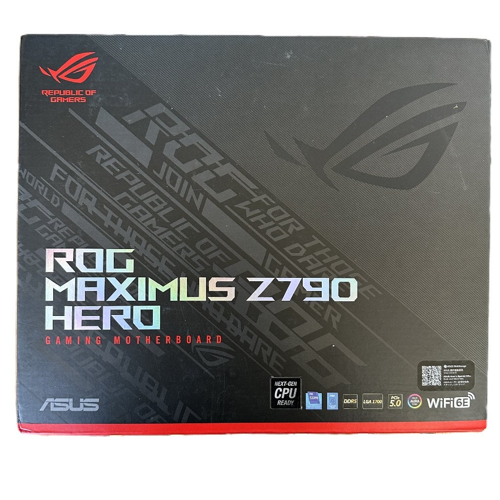 ASUS ROG Maximus Z790 Hero moederboard LGA1700, Computers en Software, Moederborden, Ophalen of Verzenden, Zo goed als nieuw, ATX