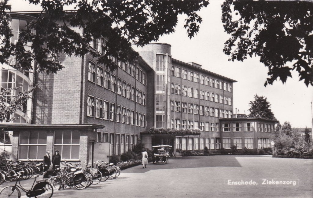 19021 Ziekenzorg Enschede Overijssel Losser Borne, Verzenden, 1960 tot 1980, Gelopen, Overijssel