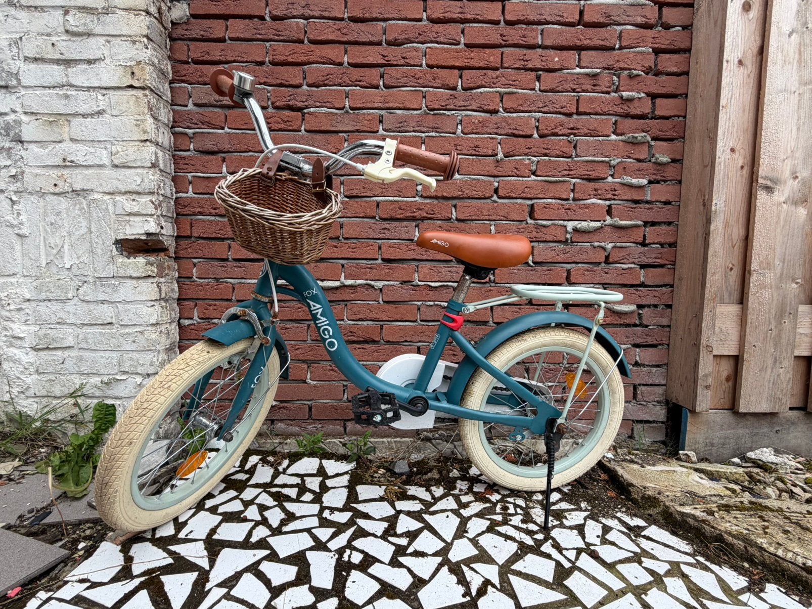 Kinderfiets Meisje Amigo Fox 16inch, Ophalen, Gebruikt, 16 tot 20 inch